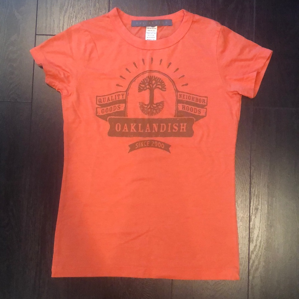 Orange Oaklandish T-shirt